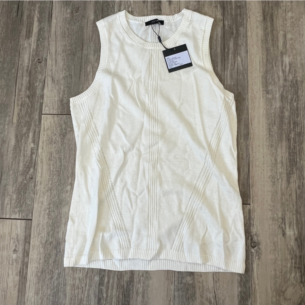 Joe’s Jeans Fonda Knit Tank in White